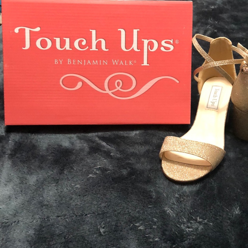Sparkle Champagne Heels
